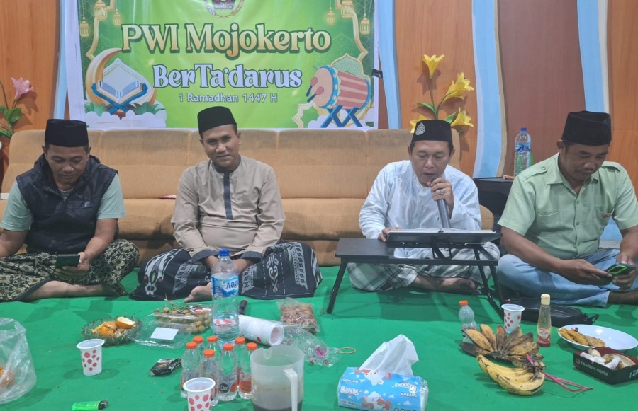 Capai 20 Jus, PWI Mojokerto Bertadarus Ajak Anggota Raih Keberkahan