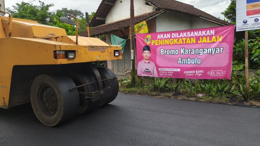 Pemkab jember Berkomitmen Meningkatkan dan Memperbaiki Infrastruktur Jalan