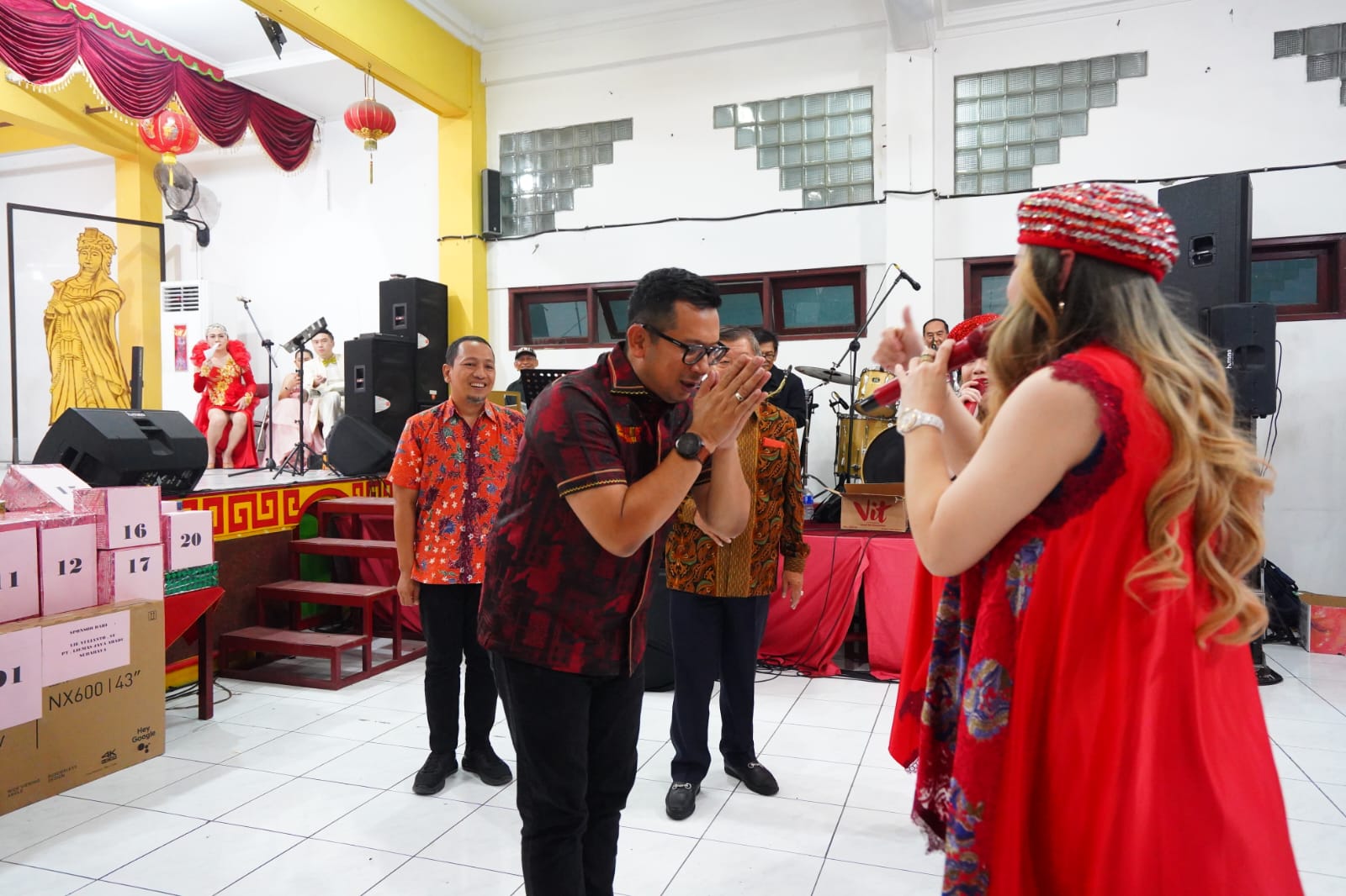 Salah Satu Bentuk Moderasi Beragama di Kota Mojokerto, Rayakan HUT Mak Co , di Klenteng Hok Sian Kiong 