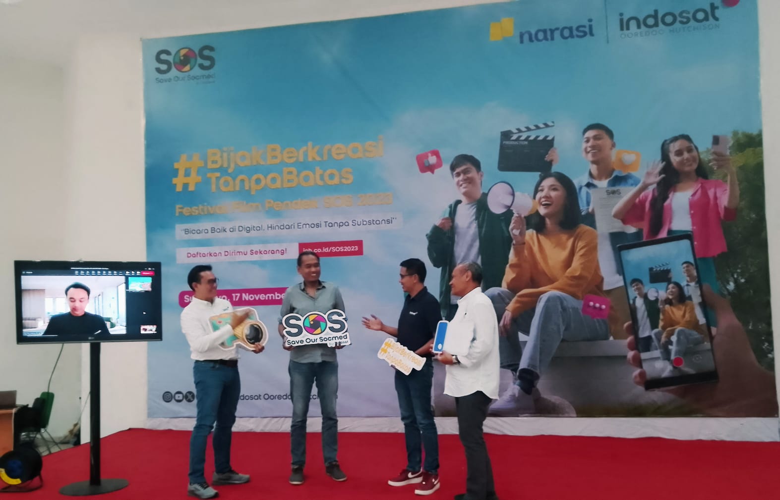 Indosat Gelar Kompetisi dan Festival Film Pendek SOS 