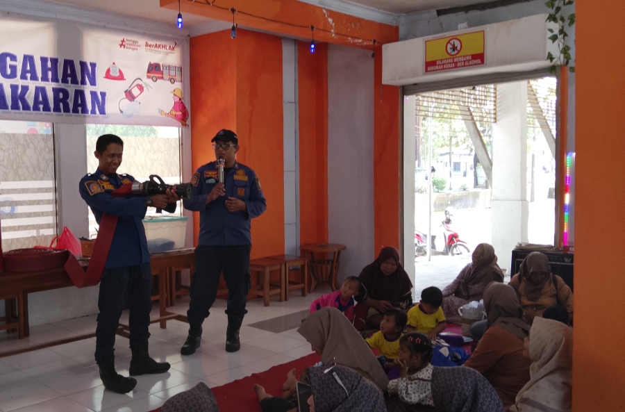 BPBD dan Damkar Jombang Edukasi Kebencanaan pada Anak Usia Dini