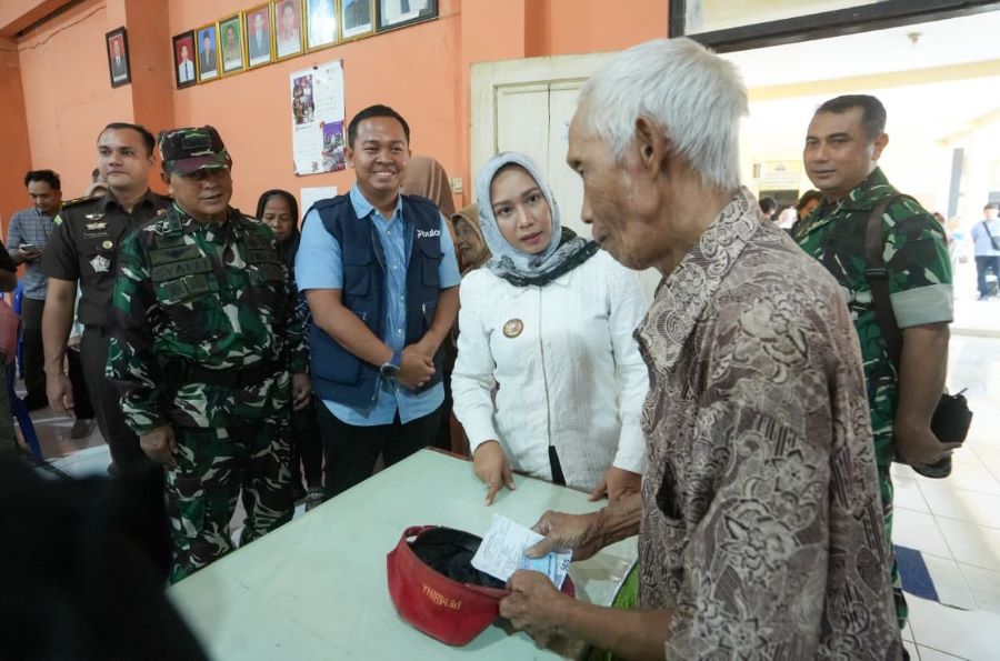 3.577 Warga Kecamatan Kranggan Kota Mojokerto Peroleh BCP Pemerintah.