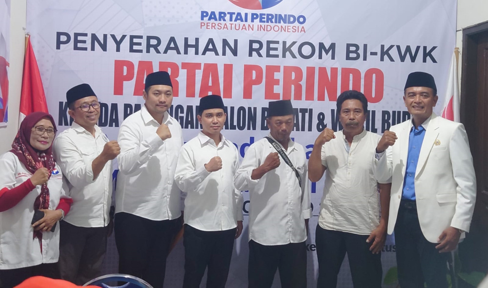 Rekomendasi Partai Perindo Turun, Dukung Gus Barra dan Rizal Maju Pilbup Mojokerto 2024