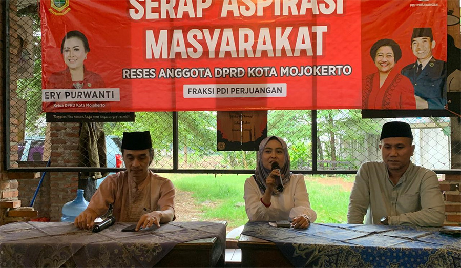 Serap Aspirasi dengan PWI, Ketua DPRD Kota Mojokerto dapat Banyak Masukan