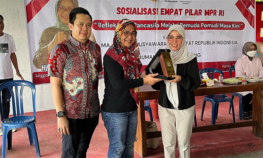 Sosialisasi 4 Pilar MPR RI, Sadarestuwati Tekankan Jaga Kerukunan dan Kemandirian Perempuan