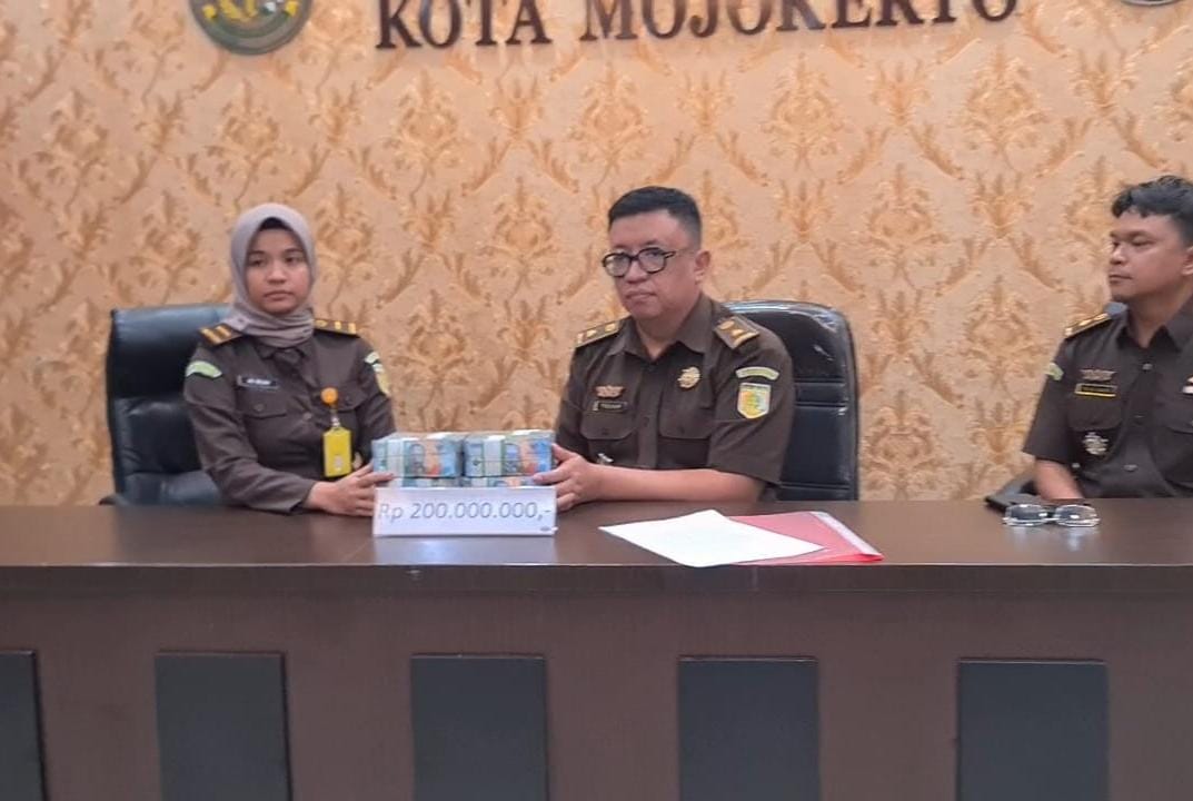 Kejari Kota Mojokerto Eksekusi Uang Pengganti Rp 200 Juta dari Terpidana Kasus Korupsi BPRS 