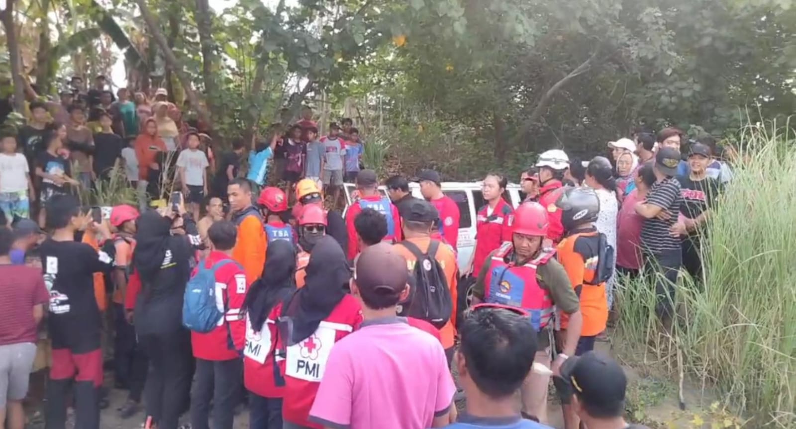 Korban Laka Air di Sungai Brantas Ngoro Mojokerto Ditemukan dalam Kondisi Meninggal