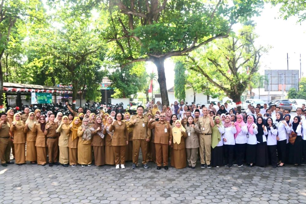 Dinkes Jember Peringati HKN ke 60 Bertemakan Gerak Bersama, Sehat Bersama