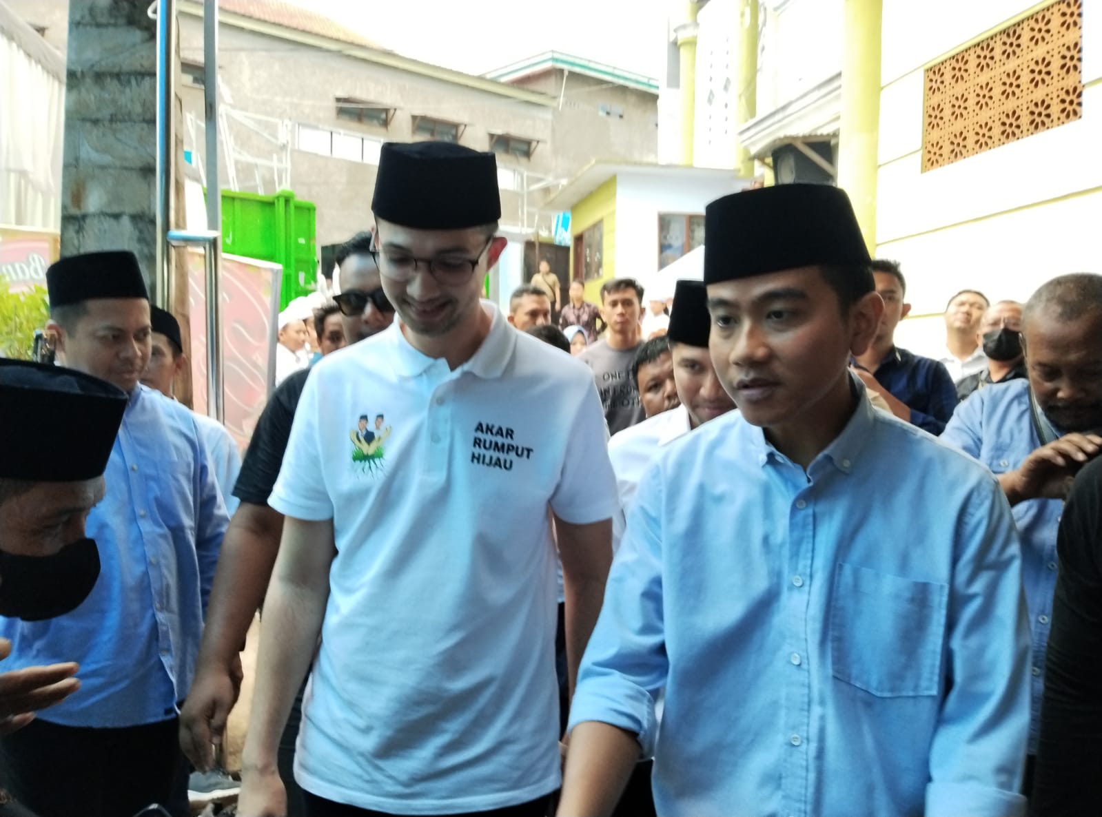 Cawapres Gibran Kunjungan ke PP Amanatul Ummah Pacet Mojokerto