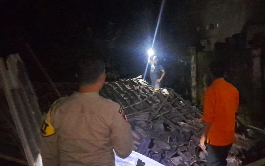 Rumah Lansia di Ledokombo, Jember, Roboh Diterjang Angin Kencang