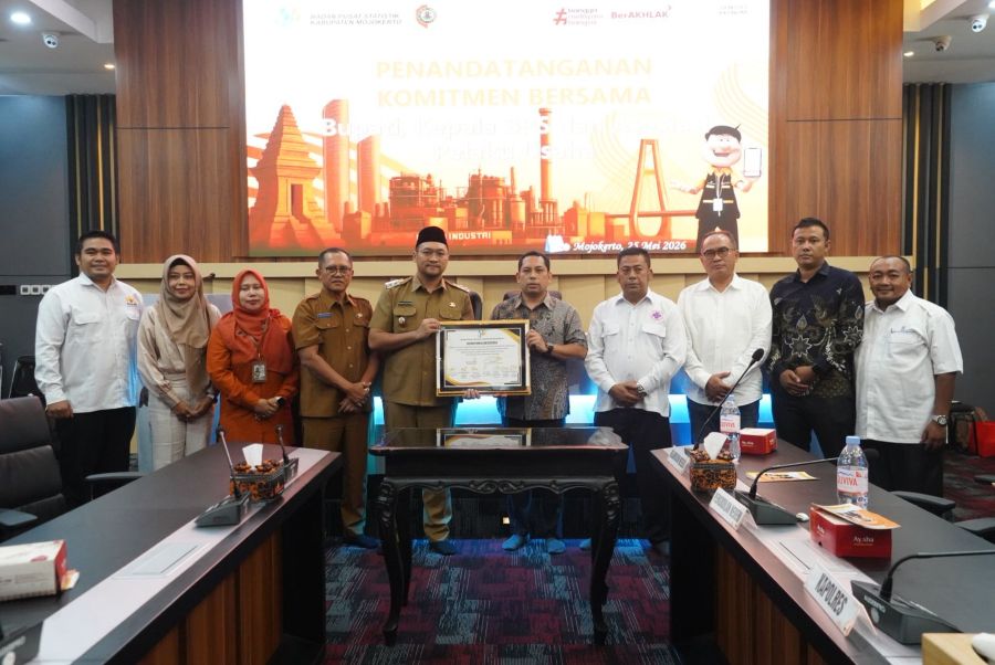 Wabup Mojokerto Ajak Masyarakat Sukseskan Sensus Ekonomi 2026