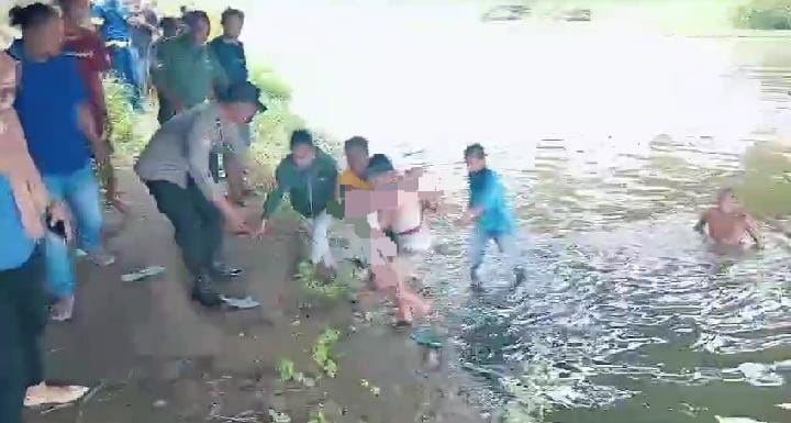 Diduga Terpleset, Warga di Pungging Mojokerto Ditemukan Tewas Tenggelam di Sungai