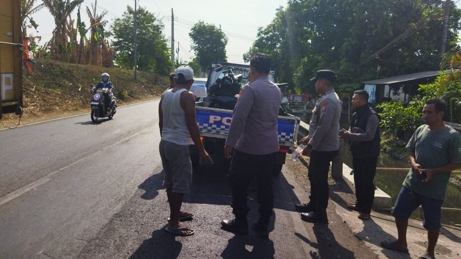 Gagal Salip, Pengendara Motor di Mojokerto Tewas