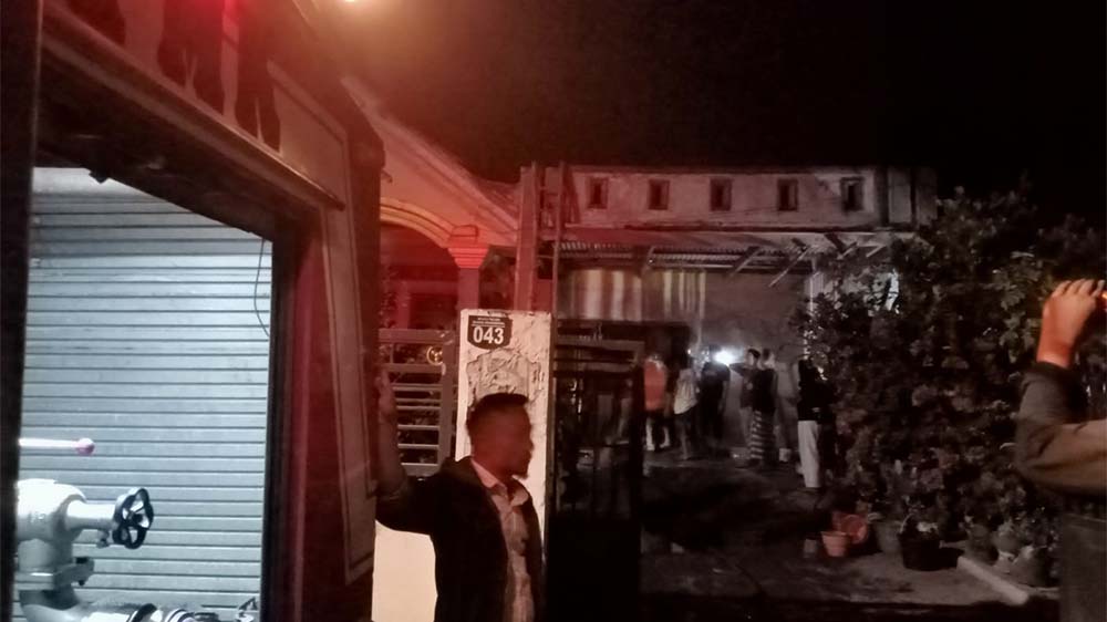 Dua Jam Pasca Kebakaran di Jatirejo, Terjadi Pula Kebakaran di Pungging Mojokerto