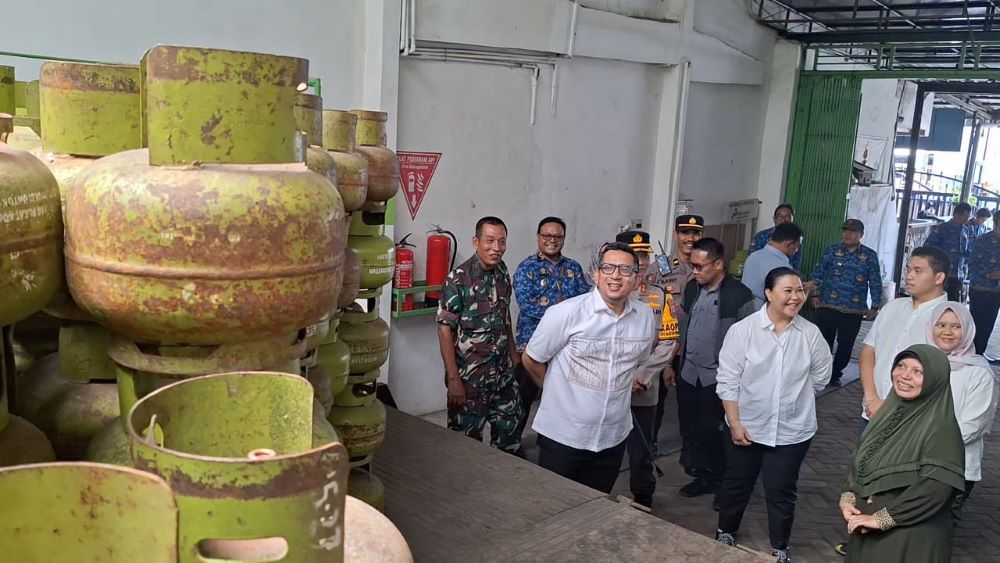 Usai HET Elpiji 3 Kg Naik, Pemkot Mojokerto Sidak Pangkalan LPG Untuk Pastikan Stok Aman 