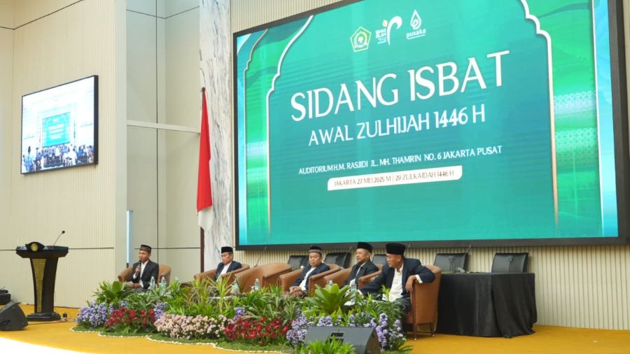 Kemenag Tetapkan1 Zulhijjah 1446 pada 28 Mei 2025, Iduladha 10 Zulhijjah pada 6 Juni 2025