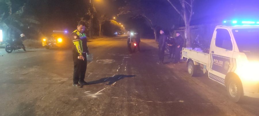 Dua Motor Adu Banteng di Trowulan, Pelajar 16 Tahun Tewas