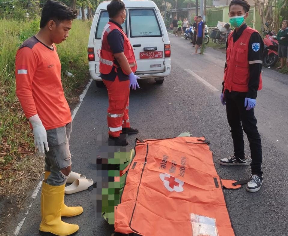 Dua Pemotor Terlibat Kecelakaan Lalu Lintas di Kota Mojokerto, Satu Orang Meninggal