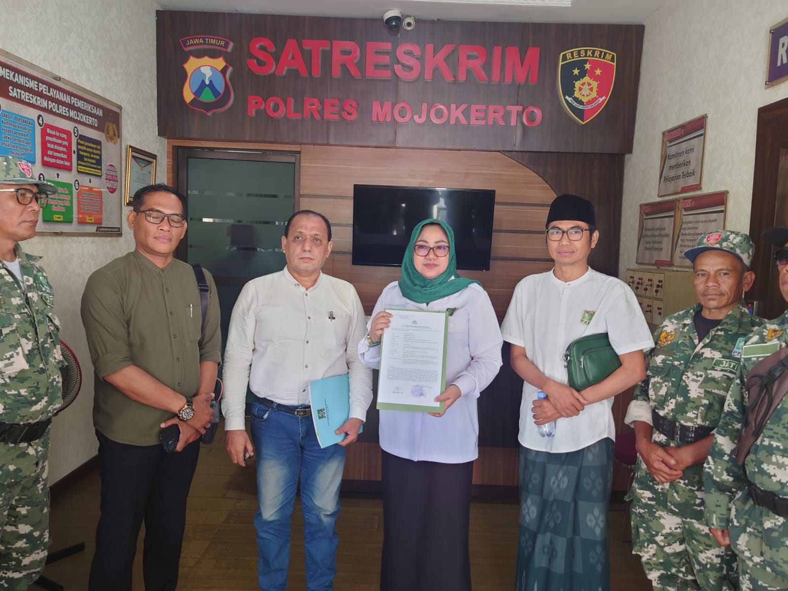 DPC PKB Kabupaten Mojokerto Ikut Laporkan Lukman Edy Atas Dugaan Pencemaran Nama Baik dan Berita Bohong