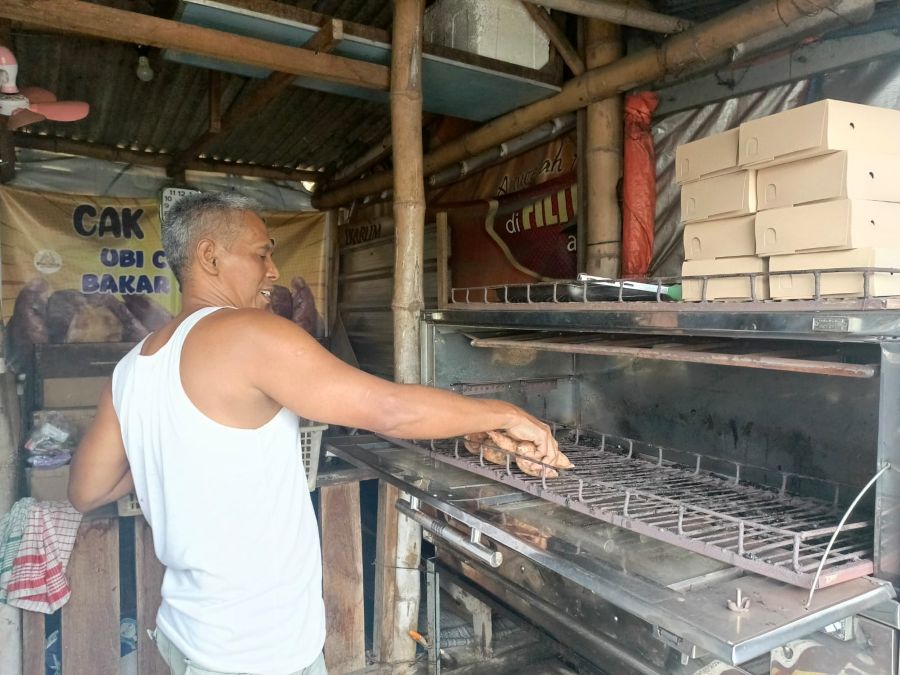 Ubi Cilembu Oven Cak Kancil, Lengkapi Wisata Kuliner Pacet Mojokerto