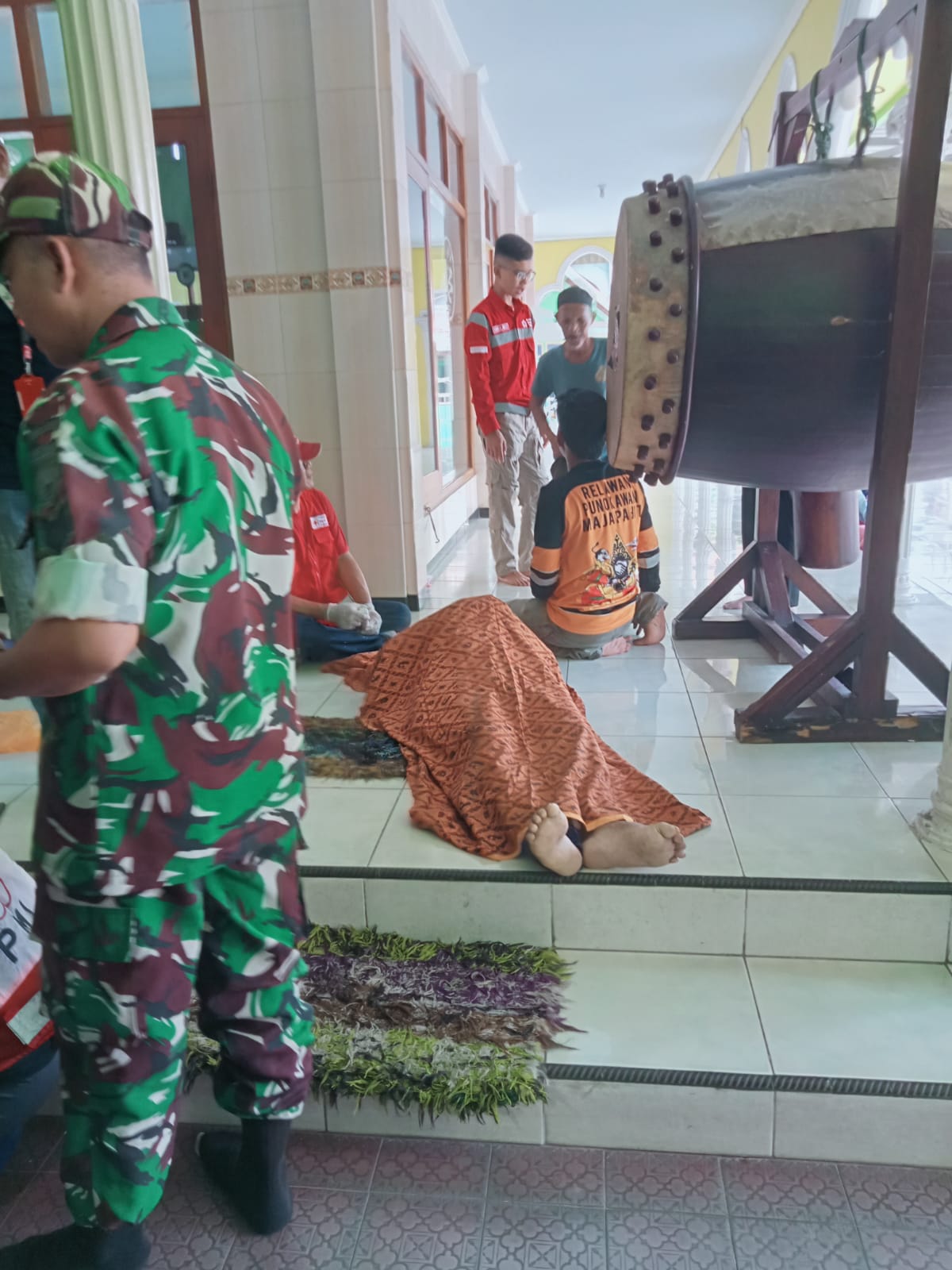 Warga Blooto Mojokerto Kota Ditemukan Meninggal di Masjid Baitunnajah Mojoanyar