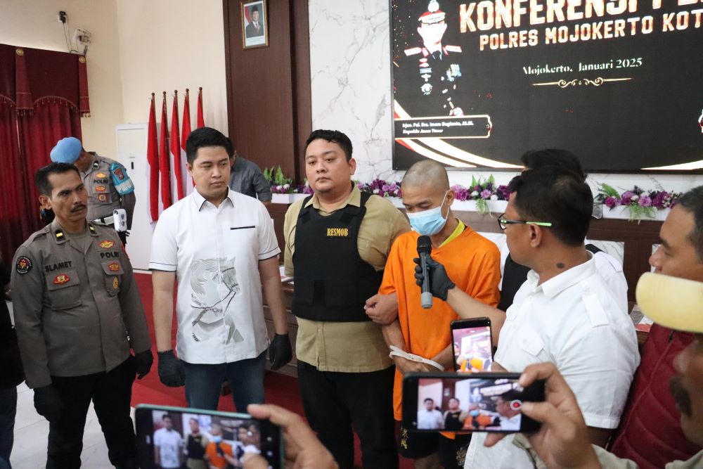 Korupsi Dana Desa, Mantan Kades Mojowono Mojokerto Diringkus Polisi