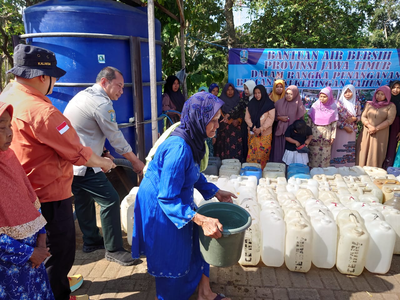 BPBD Mojokerto Ajukan BTT Rp 225 Juta untuk Lanjutkan Bantuan Air Bersih di Tiga Desa Terdampak Kekeringan