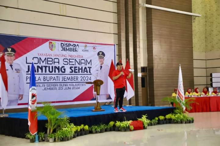 Lomba Senam Jantung Sehat, Bupati Hendy Instruksikan Tiap Kecamatan Gelar Kegiatan Serupa