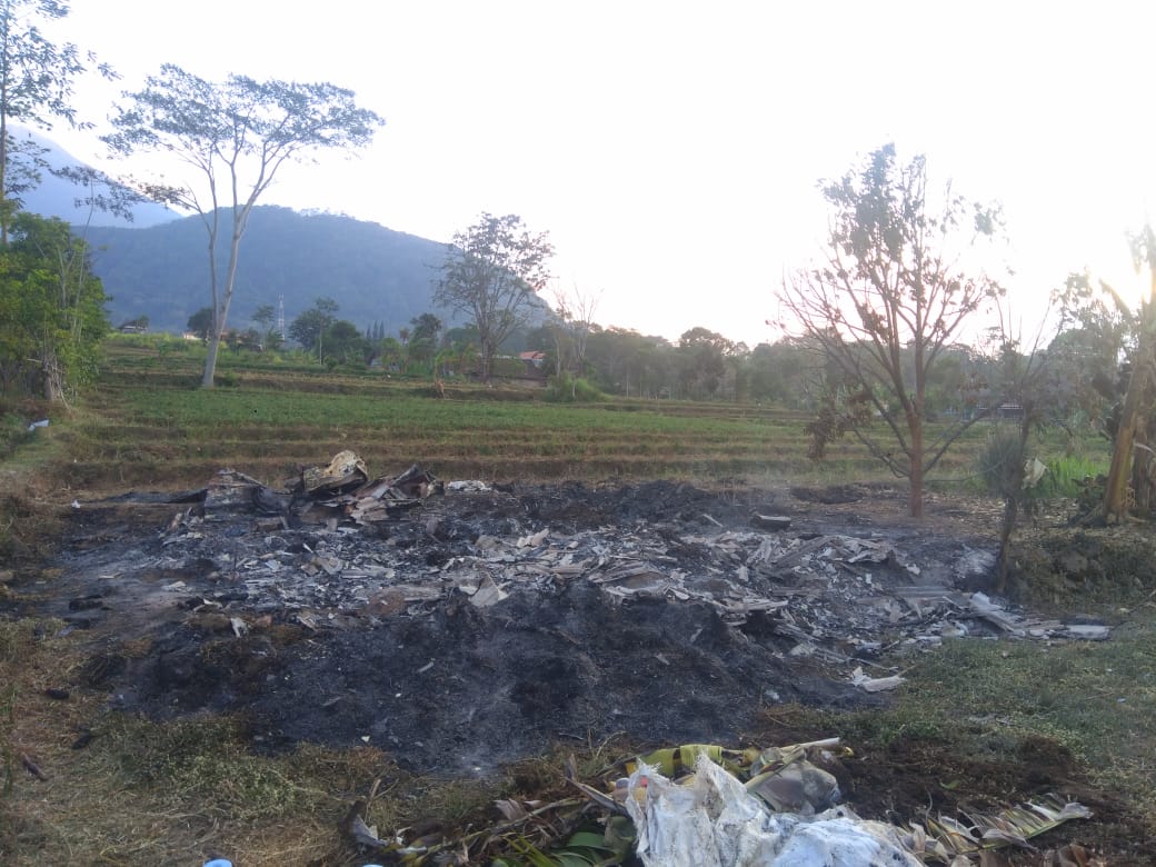 Kandang Terbakar, 9 Ekor Kambing Terpanggang di Trawas 