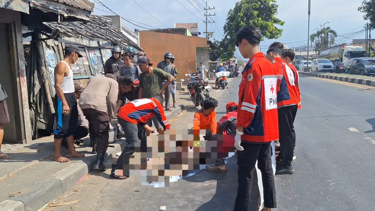 Terserempet Bus di Mojokerto, Pemotor asal Bojonegoro Tewas