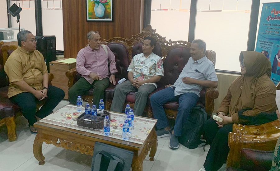 Proyek Mewlafor Masuk Tahap Pembuatan Biopori, Tim Melwafor Bertemu Kadis Dikbud Kab Mojokerto
