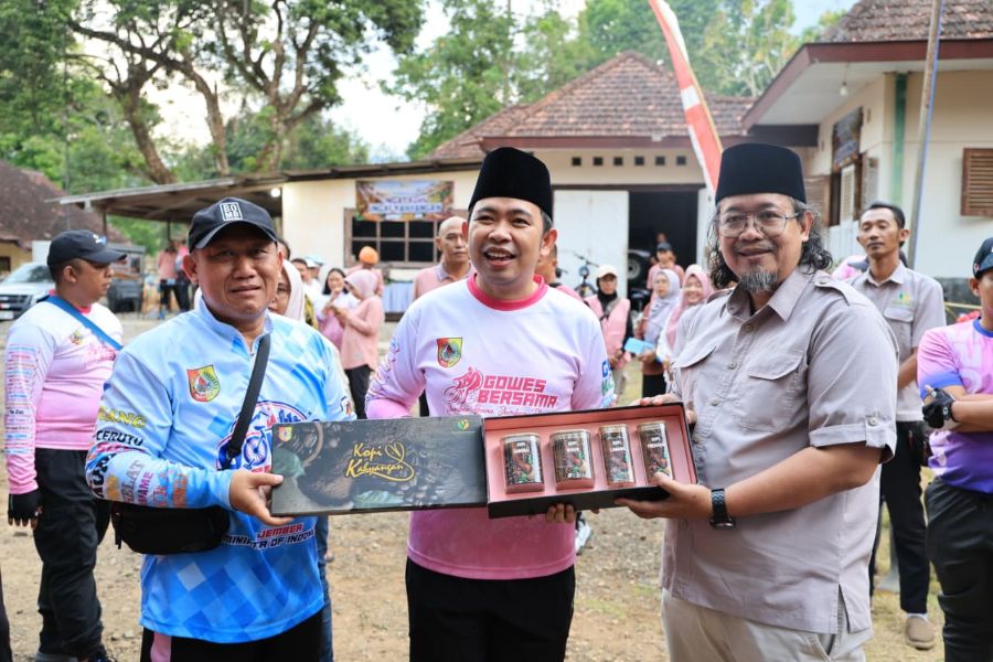 Gowes ke Kebun Sumberwadung, Gus Fawait Dorong Jember Perkuat Identitas sebagai Surga Kopi