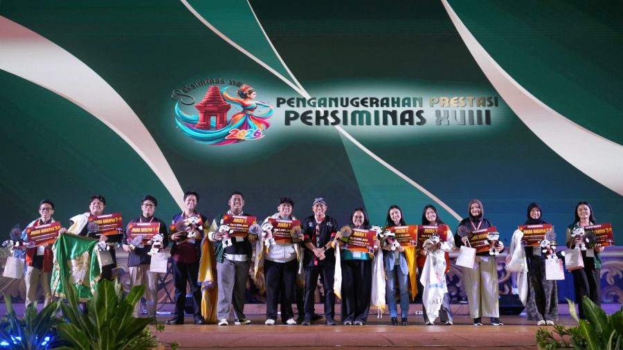 Jawa Timur Juara Umum PEKSIMINAS XVIII 2026, Yogyakarta dan Sulawesi Tenggara Menyusul