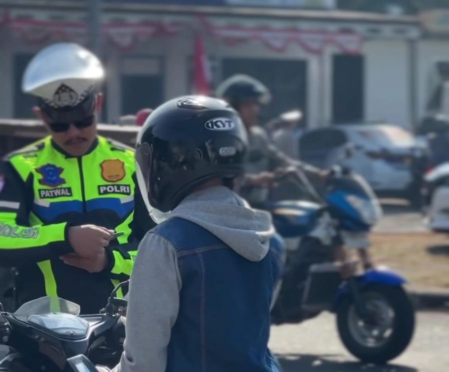 Operasi Gabungan di Mojokerto Jaring Puluhan Kendaraan