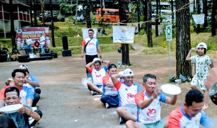 Seru dan Meriah! HIPMI – PWI Mojokerto Peringati HUT ke 80 Kemerdekaan RI