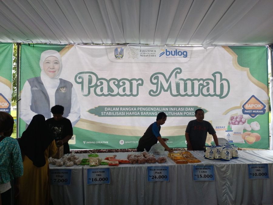 Jurus Cepat Stabilisasi Harga, Pemkab Jember Bareng Disperindag Jatim Gelar Pasar Murah 