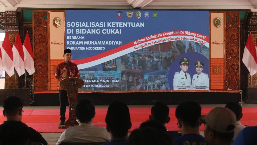 Bupati Mojokerto Al Barra Ajak KOKAM Muhammadiyah Perangi Rokok Ilegal