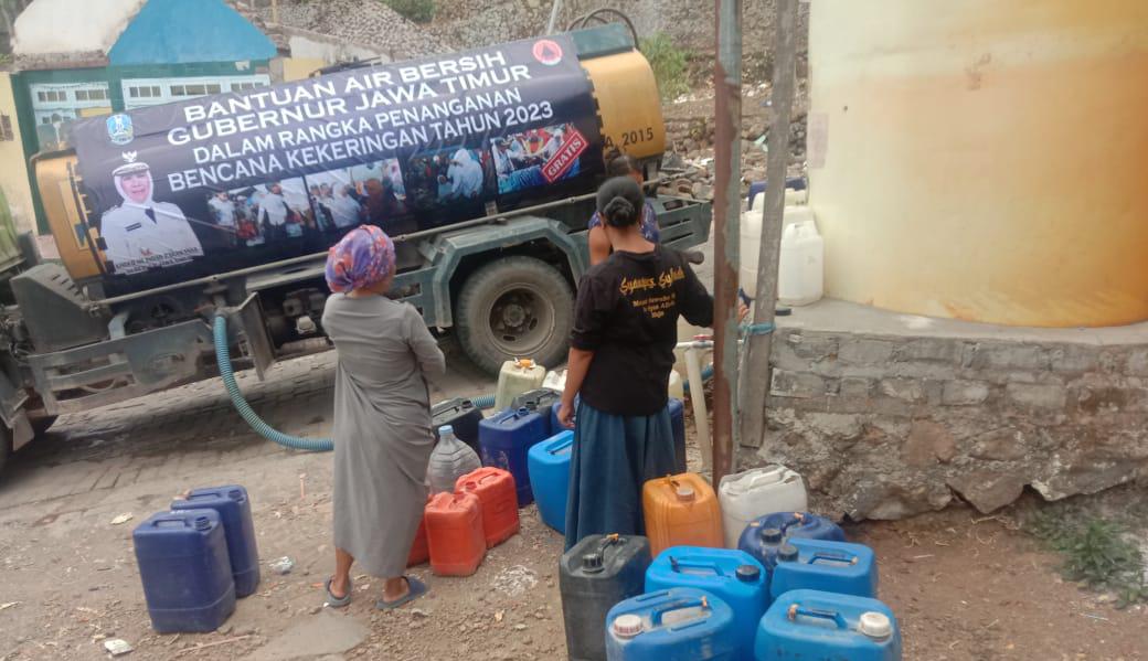 Pemprov Jatim Gerojok Air Bersih untuk Tiga Desa Terdampak Kekeringan di Mojokerto