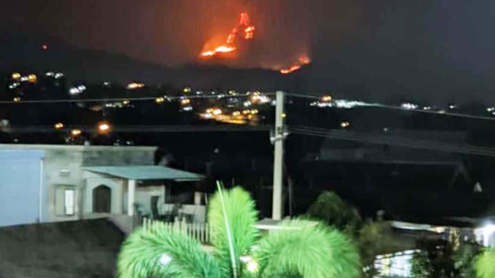 Karhutla Kembali Terjadi di Kawasan Gunung Anjasmoro 