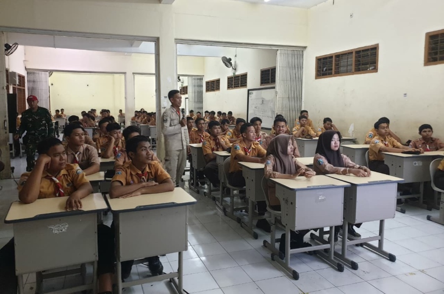 Kenalkan Resiko Bencana pada Siswa, BPBD Jombang Bina KKRI dan SPAB