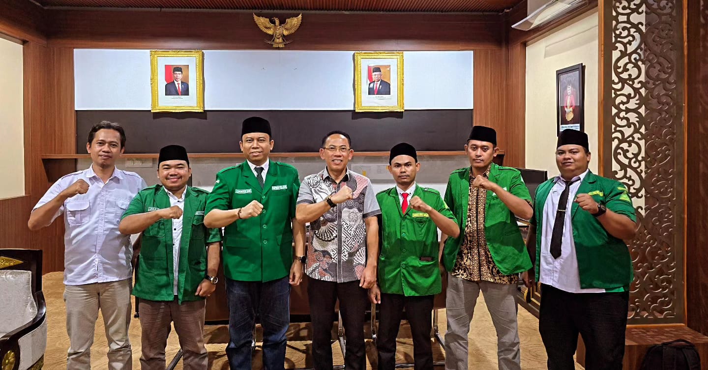 Jalin Komunikasi, LBH GP Ansor Kota Mojokerto Silaturahmi ke Sekdakot