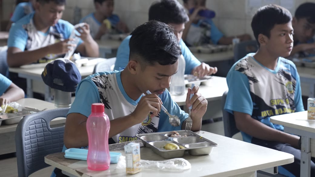 Pasca Libur Lebaran, Program Makan Bergizi Gratis di Kota Mojokerto Kembali Digelar