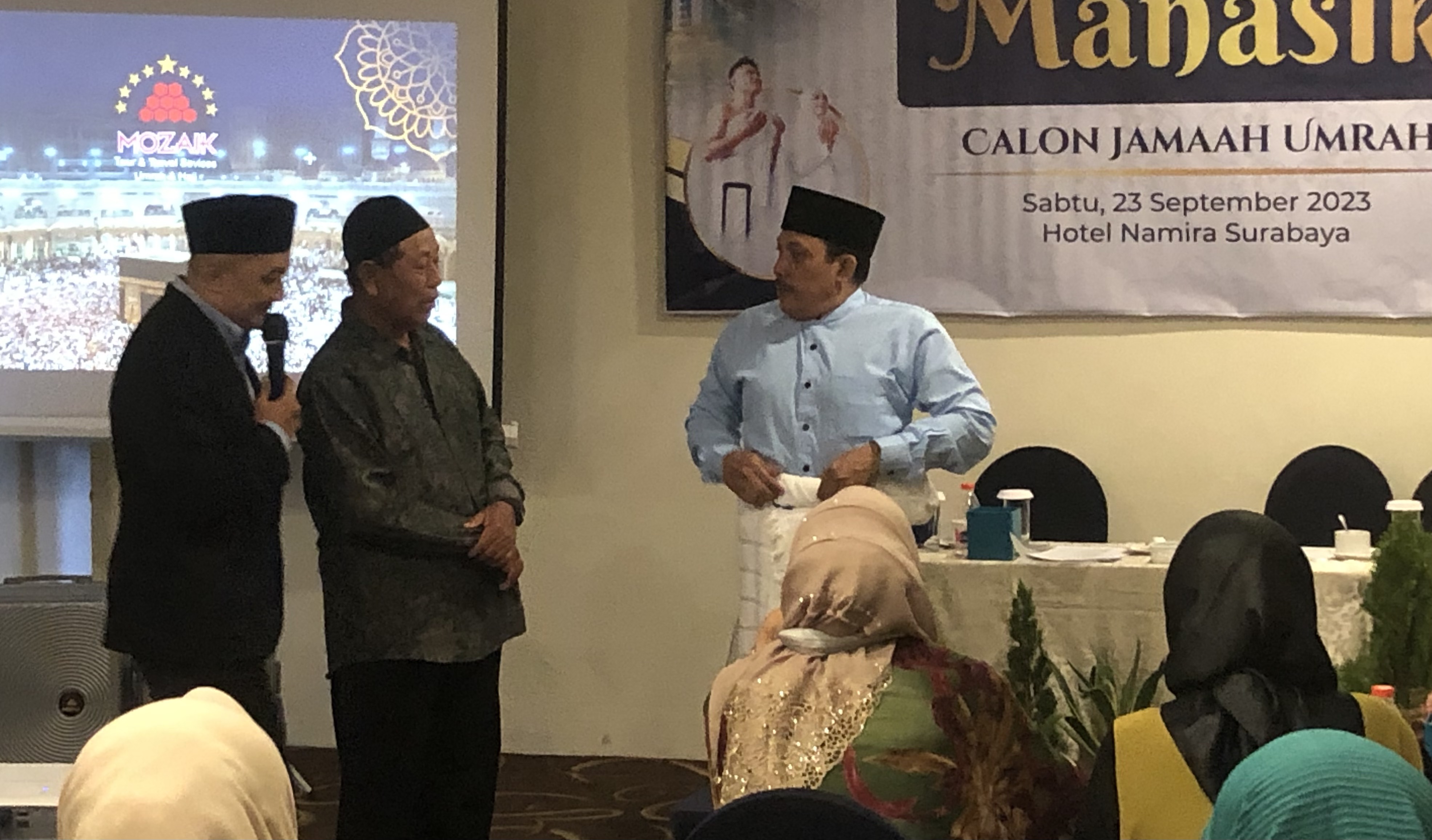 Kuatkan Niat, Manasik Bersama Mozaik di Hotel Namira