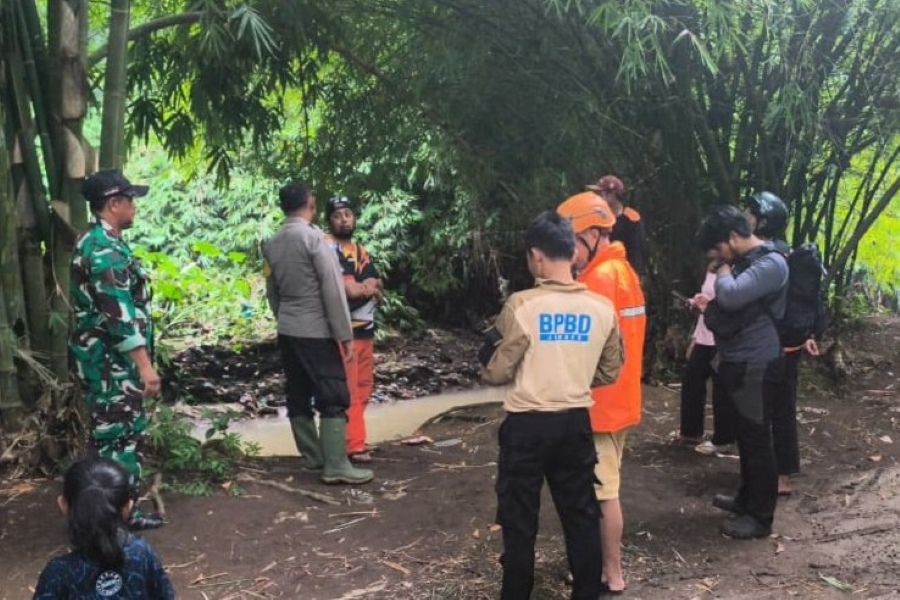 Mbah Dullah Diduga Hanyut di Sungai di Bangsalsari, Jember 