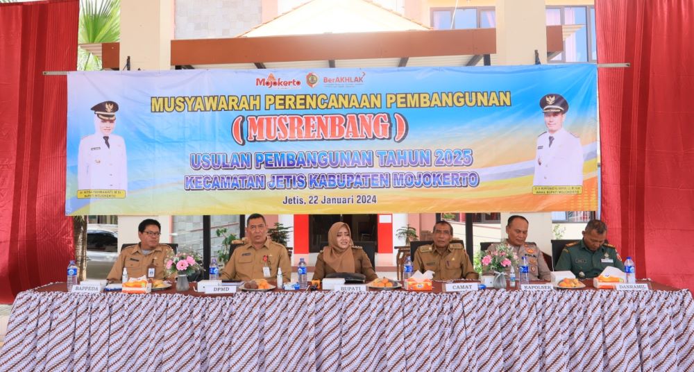 Bupati Mojokerto Harapkan Musrembangcam Hasilkan Program Kegiatan Partisipatif