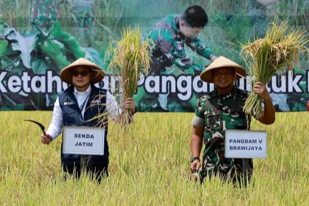 Sekdaprov Adhy Apresiasi Sinergi TNI dan Pemerintah Wujudkan Ketahanan Pangan