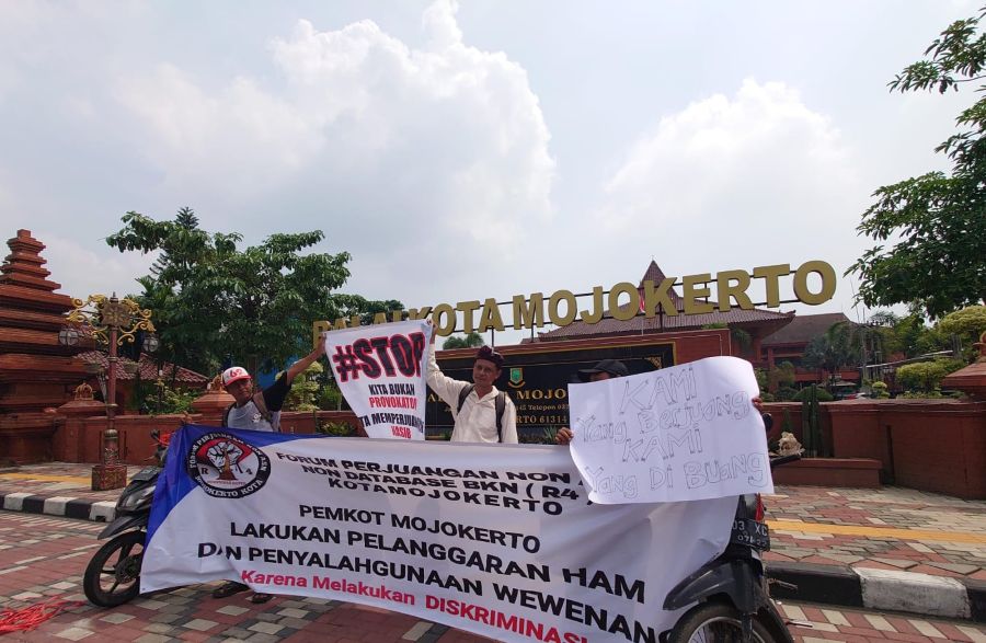 Tuntut Kejelasan Status Kepegawaian, 3 Pegawai Honorer Pemkot Mojokerto Mendapat Surat Pemutusan Kontrak Kerja