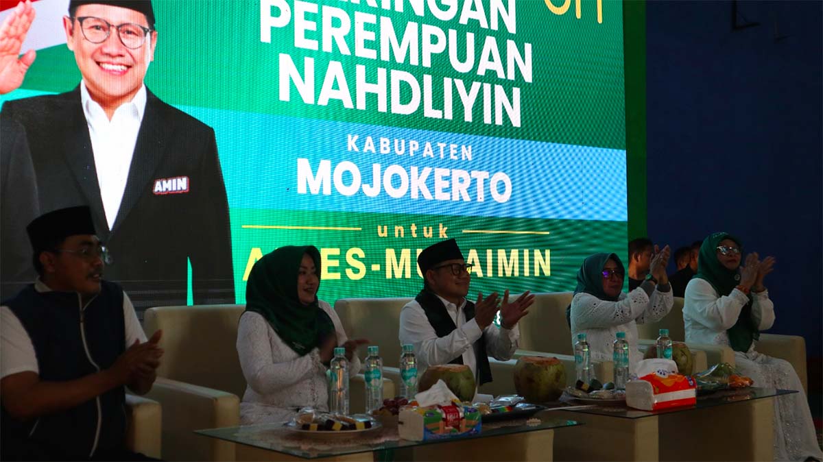 Cak Imin Kampanye Perdana di Mojokerto, Dapat Dukungan dari Perempuan Nahdliyin