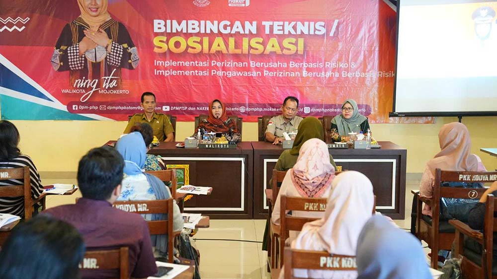 Pemkot Mojokerto Perkenalkan Konsep OSS RBA untuk UMKM dan IKM