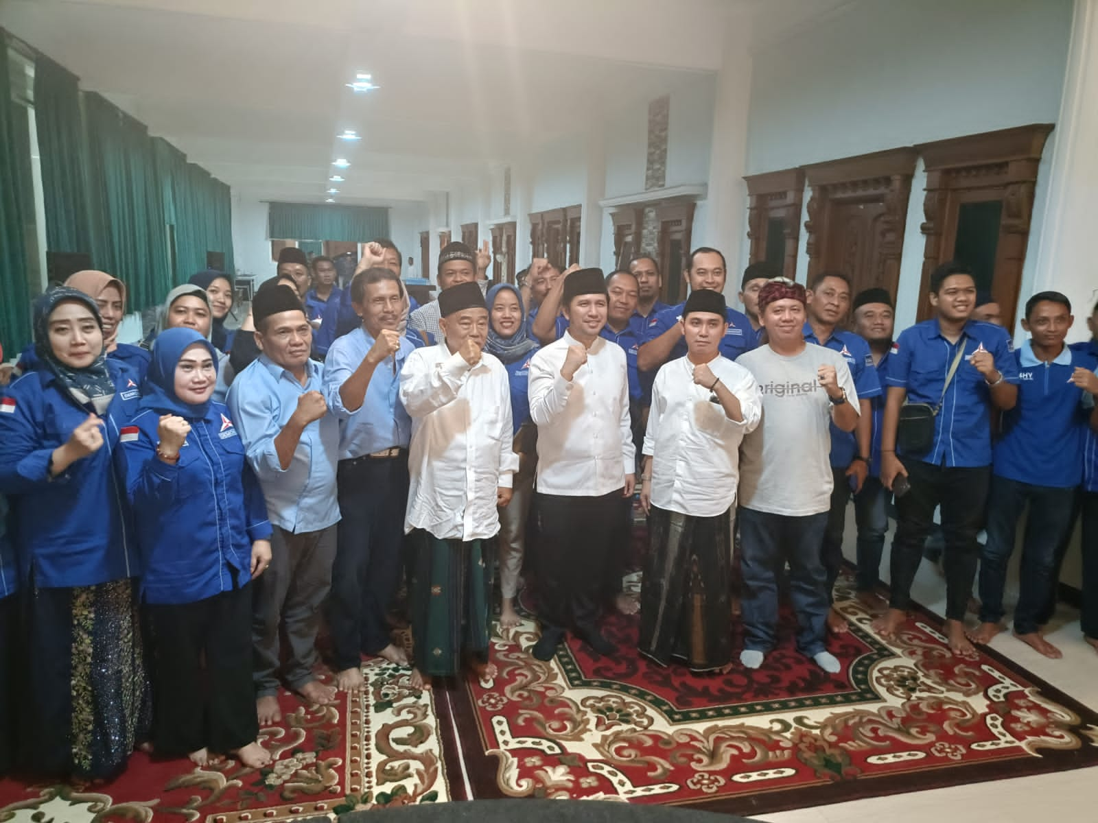 Gus Barra Dapat Dukungan dari Ketua Umum Partai Demokrat AHY untuk Maju Pilkada 2024